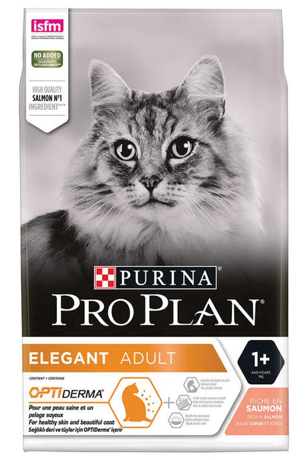 Elegant Somonlu Yetişkin Kedi Maması 3kg