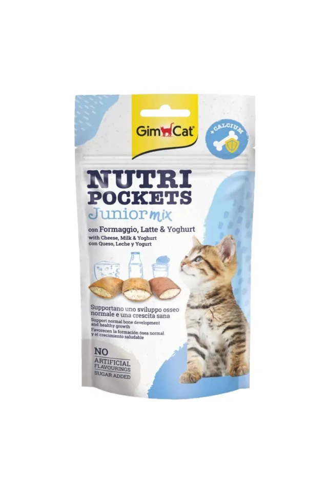 Nutripockets Kedi Ödülü Junior Mix 60Gr