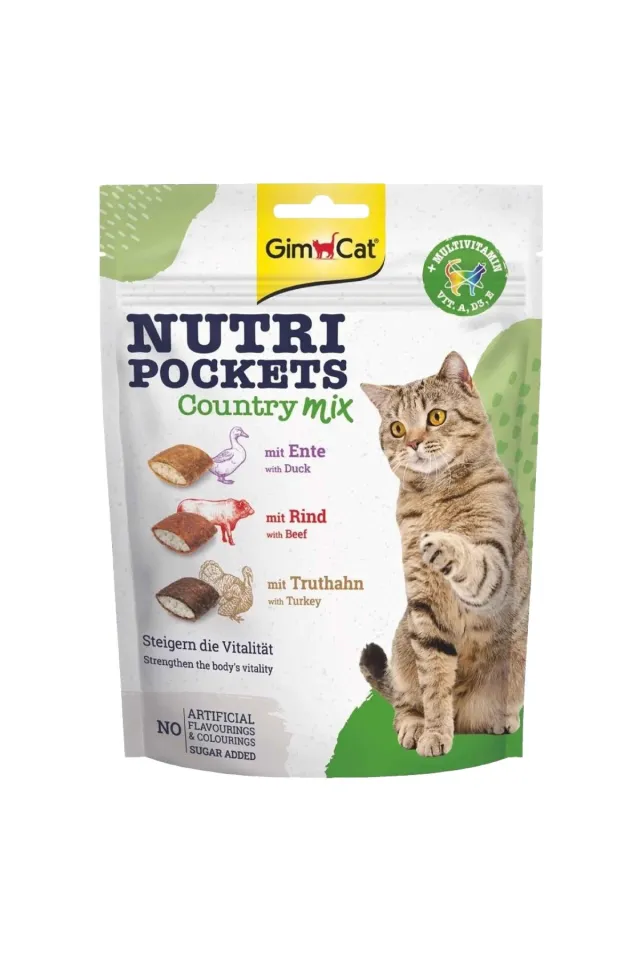Nutripockets Country Mix Kedi Ödülü 150Gr