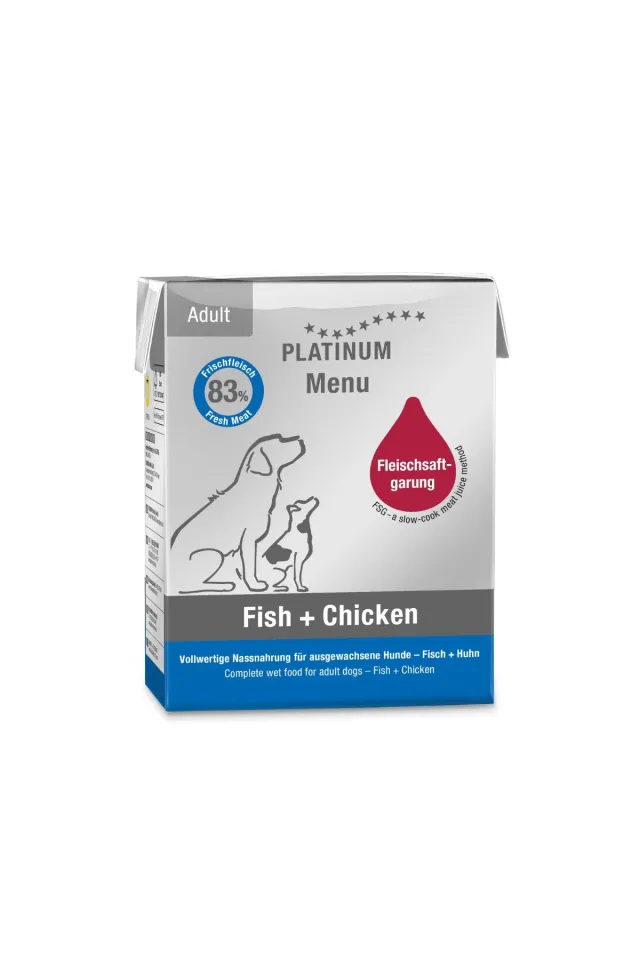 Balıklı ve Tavuklu Yaş Köpek Maması 375gr