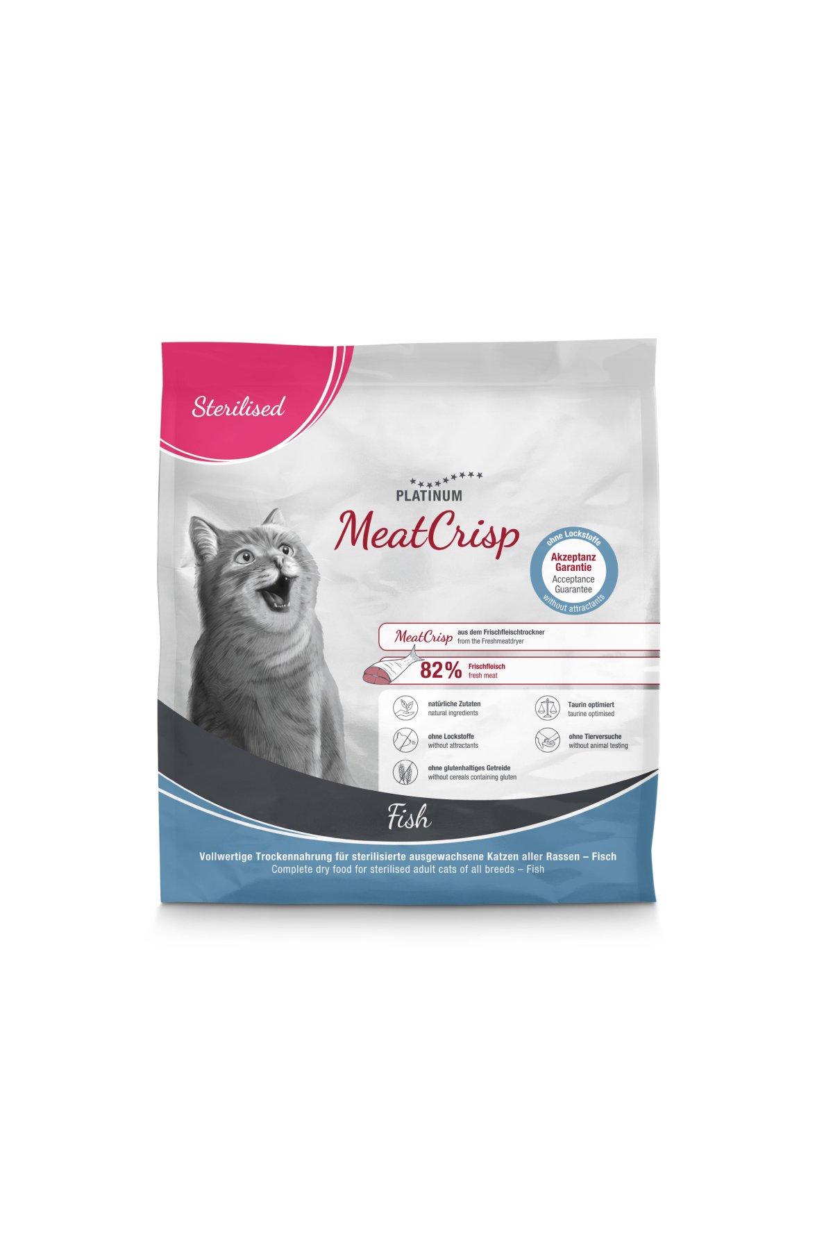 MeatCrisp Balıklı Kısır Kedi Maması 400gr
