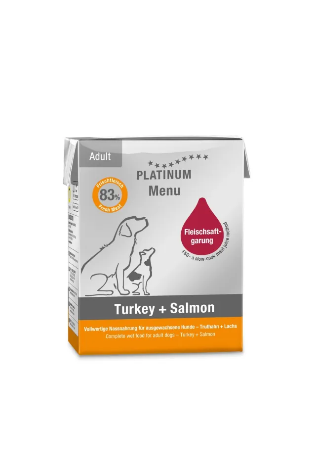 Hindili ve Somonlu Yaş Köpek Maması 375gr