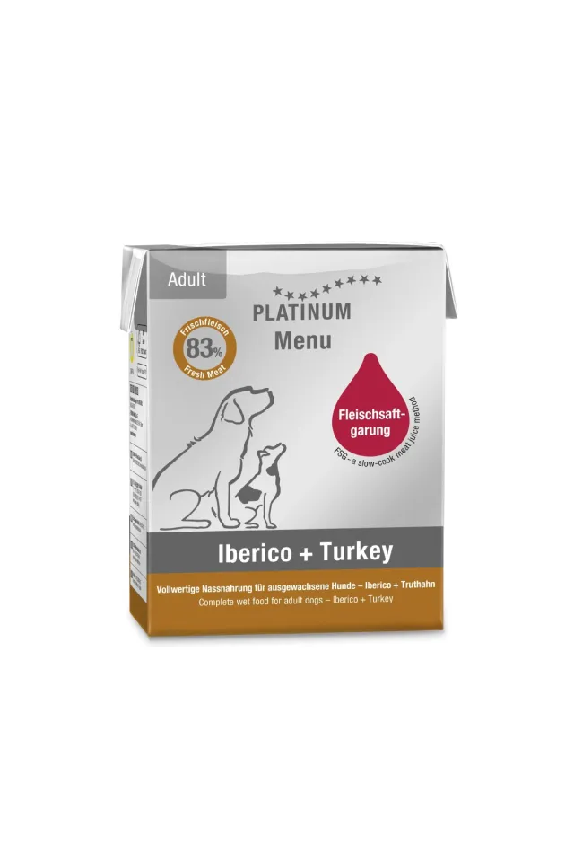Iberico ve Hindili Yaş Köpek Maması 375gr