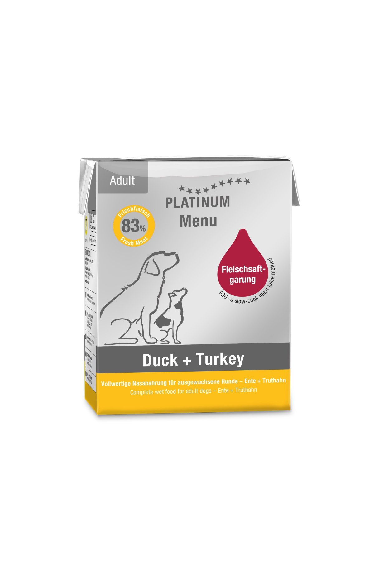 Ördekli ve Hindili Yaş Köpek Maması 375gr