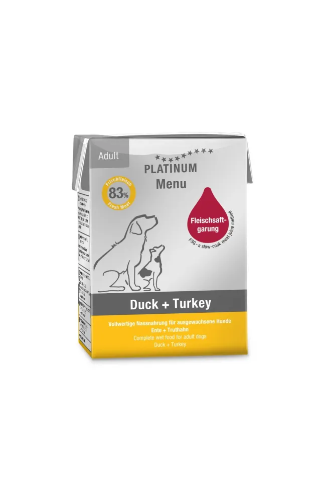 Ördekli ve Hindili Yaş Köpek Maması 185gr