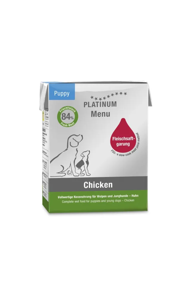 Tavuklu Yavru Yaş Köpek Maması  375gr