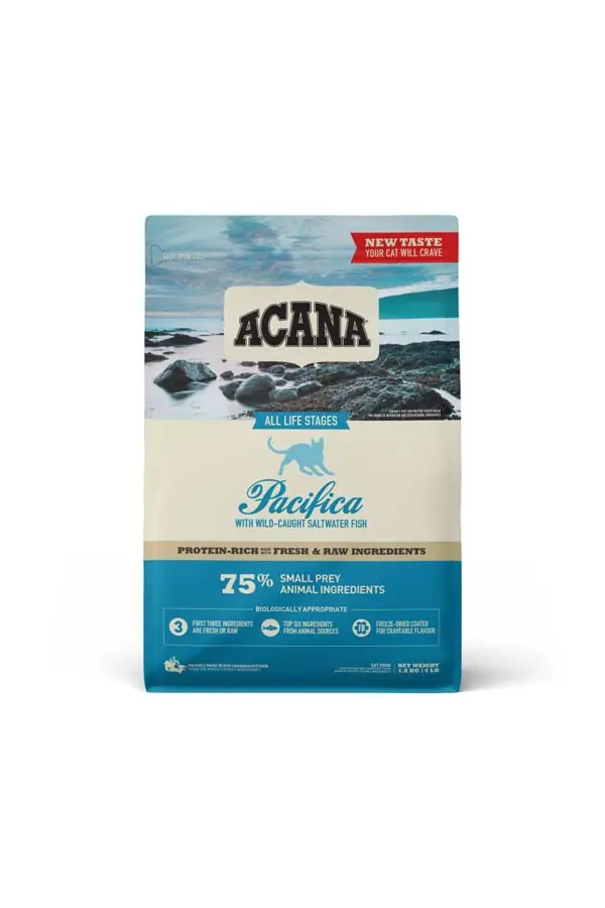 Pacifica Balık ve Sebzeli Yavru ve Yetişkin Kedi Maması 1.8 Kg
