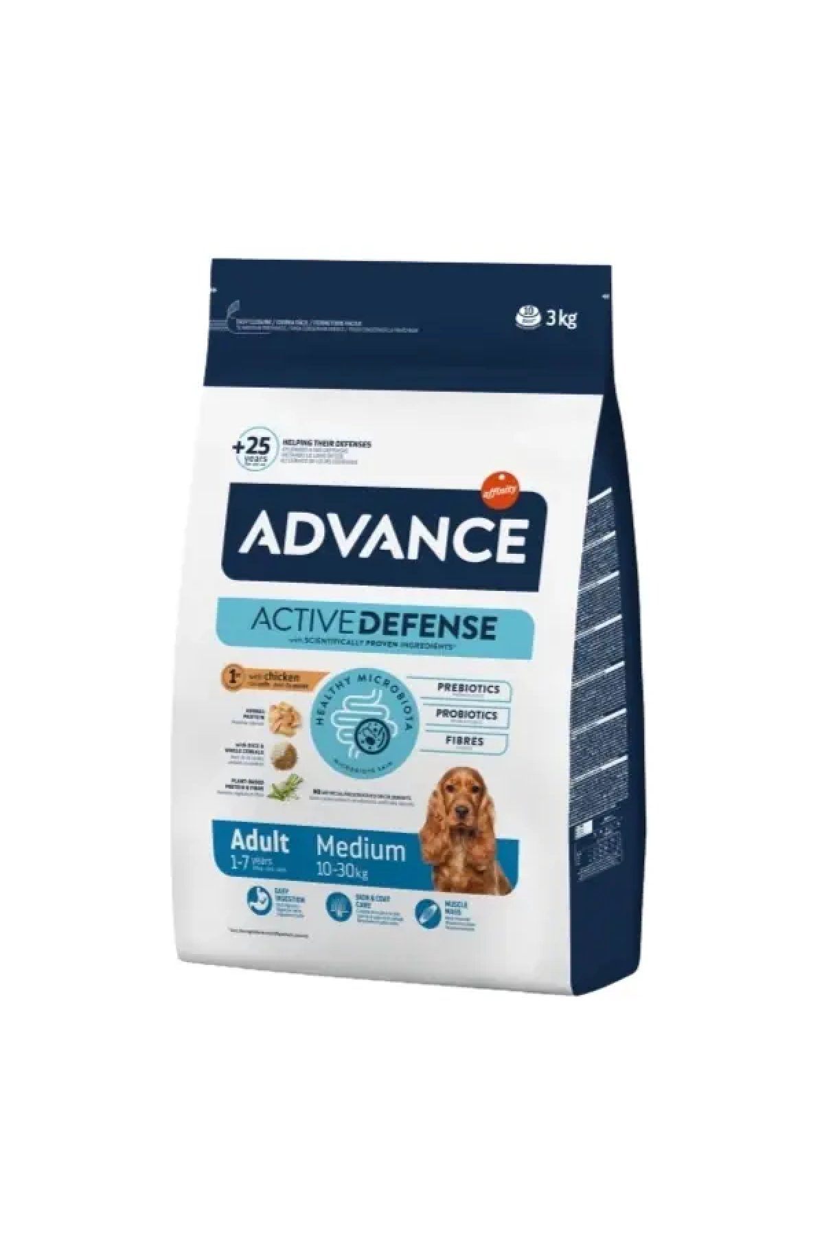Adult Medium Tavuklu Orta Irk Yetişkin Köpek Maması 3 Kg