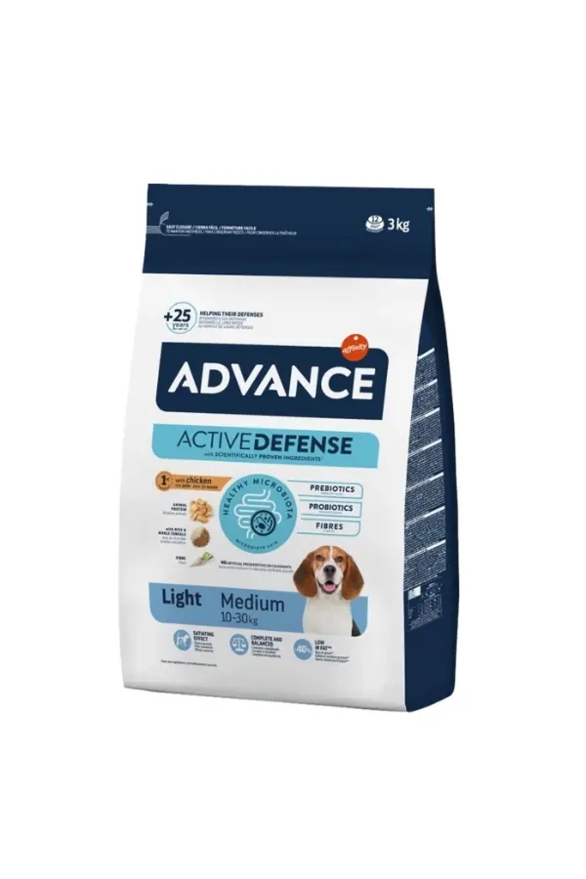 Light Medium Tavuklu Orta Irk Diyet Köpek Maması 12 Kg