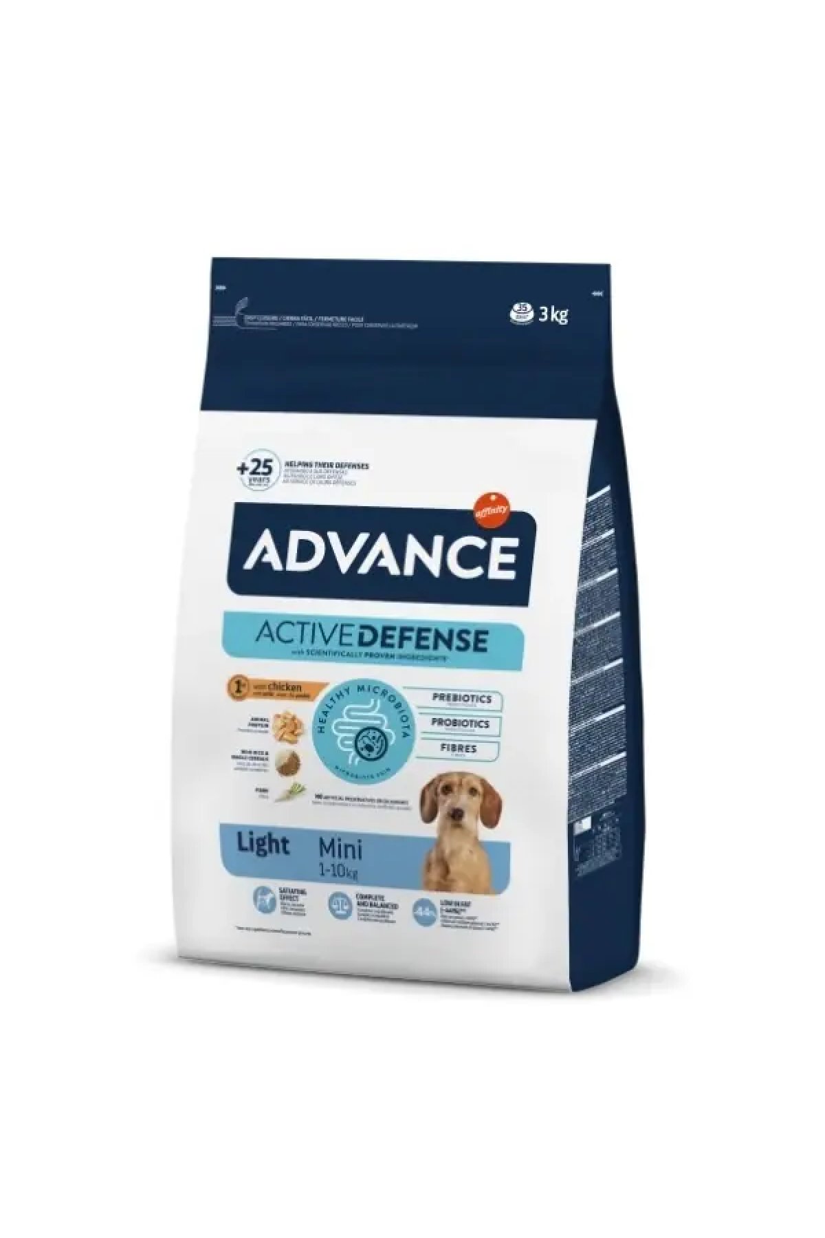 Light Mini Tavuklu Küçük Irk Diyet Köpek Maması 3 Kg
