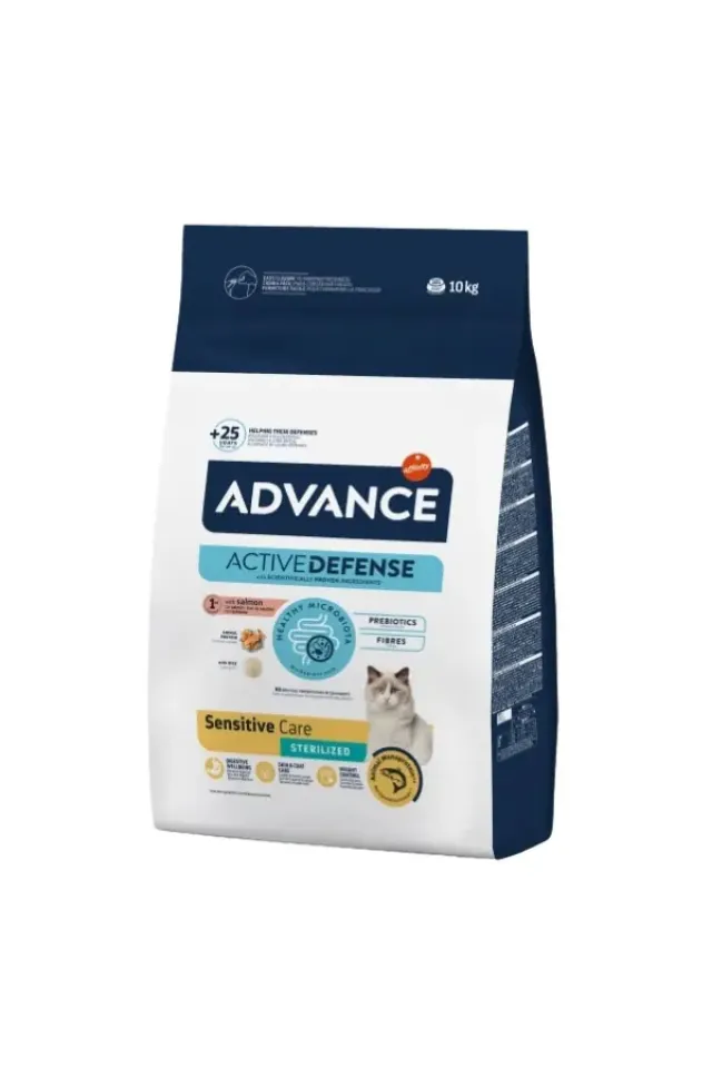 Sensitive Somonlu Hassas Kısırlaştırılmış Kedi Maması 10 Kg