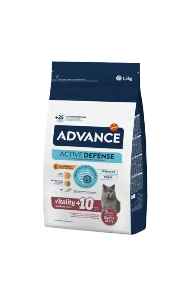 Sterilised Senior +10 Yaş Kısırlaştırılmış Yaşlı Kedi Maması 1.5 Kg