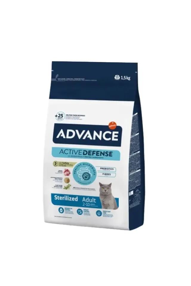 Sterilised Hindili Yetişkin Kısırlaştırılmış Kedi Maması 1.5 Kg