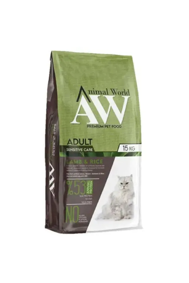 Kuzu Etli Yetişkin Kedi Maması 15 kg