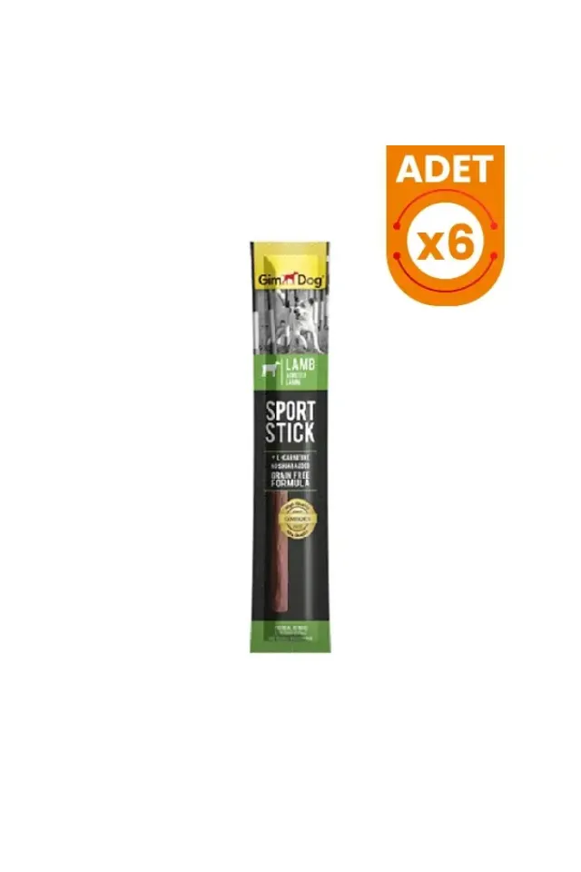 Sports Sticks Kuzu Etli Köpek Ödül Çubuğu 12 Gr 6 Adet