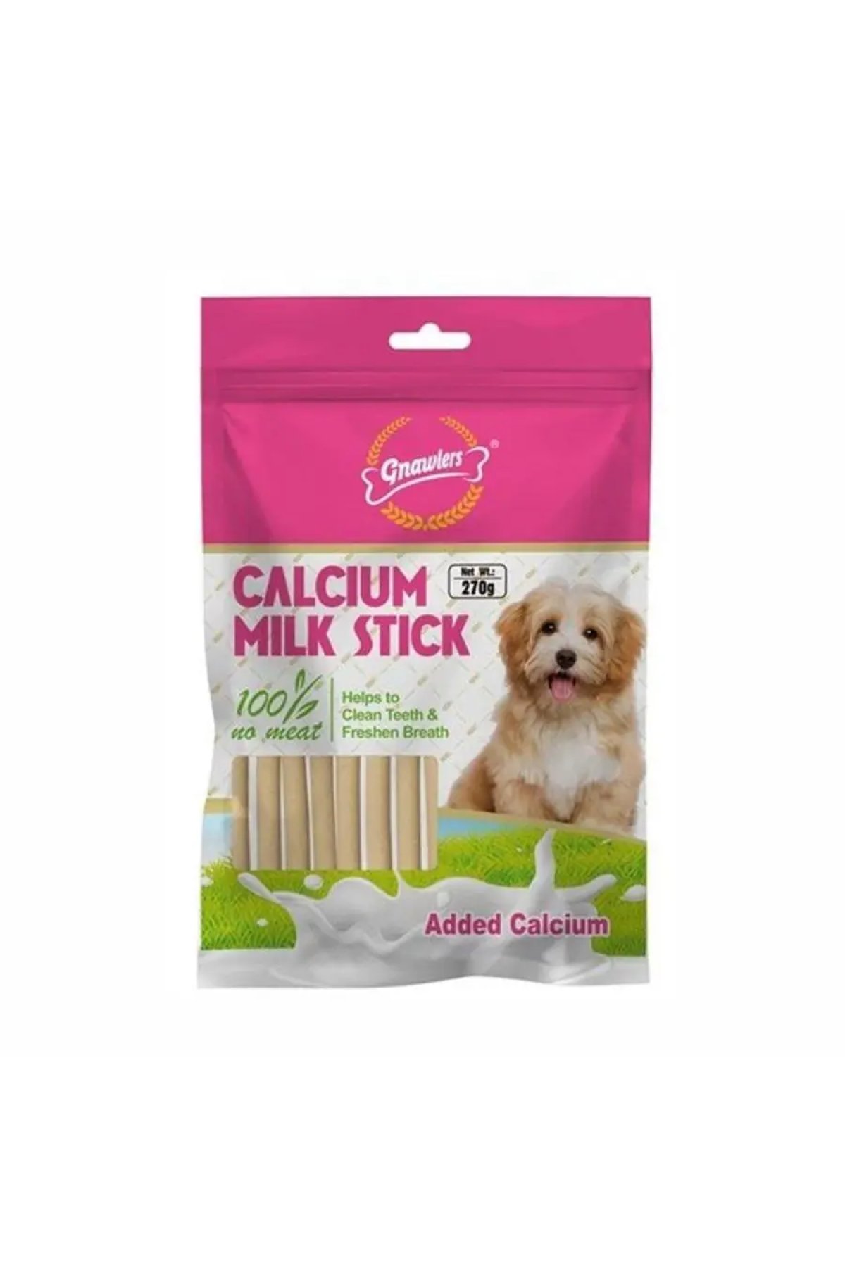 Kalsiyumlu Sütlü Stick Köpek Ödül Kemiği 270 Gr