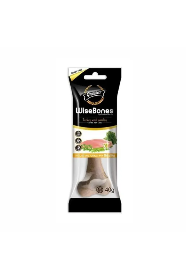 Wise Bone Hindi ve Maydonozlu Köpek Ödül Kemiği 100Gr [L]