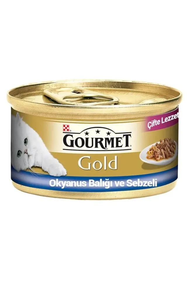Okyanus Balıklı Yetişkin Konserve Kedi Maması 85 Gr 