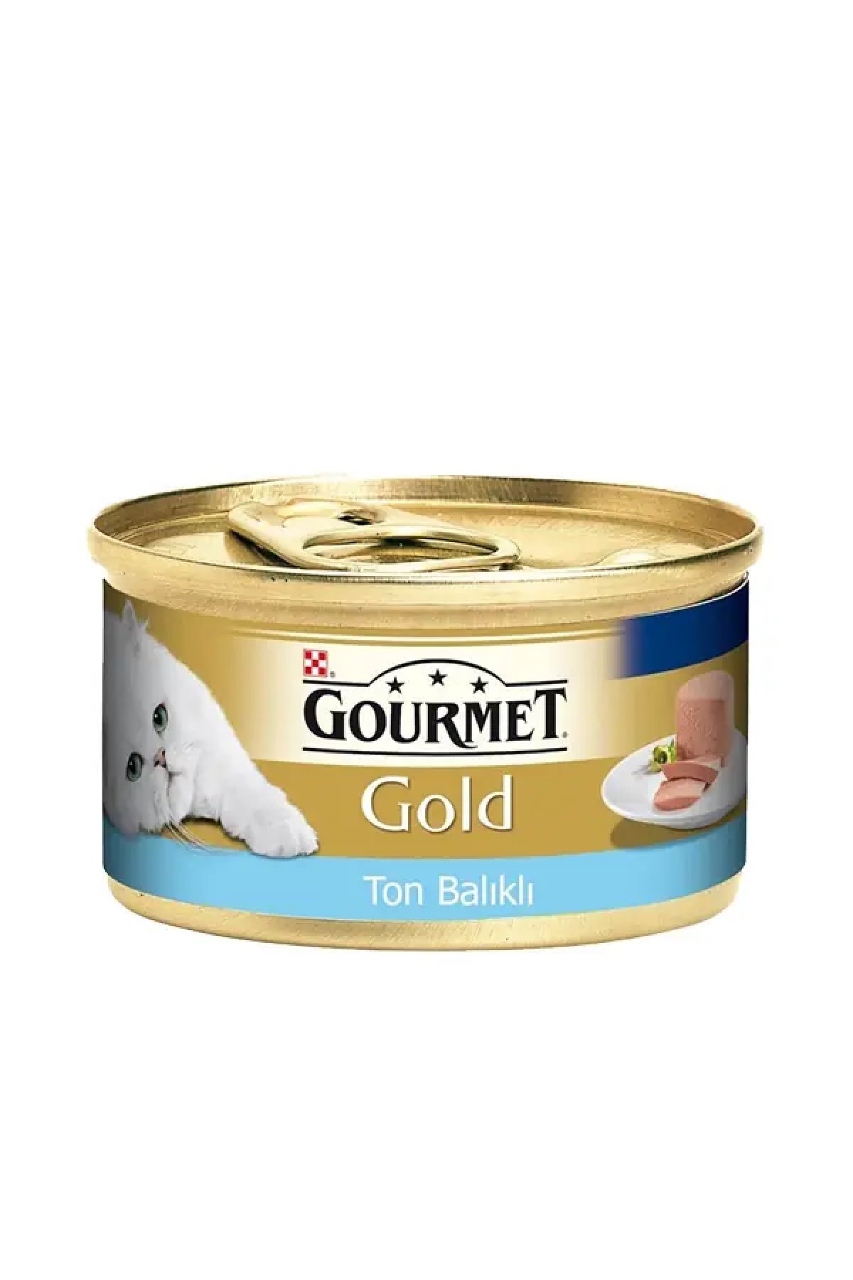 Kıyılmış Ton Balıklı Yetişkin Konserve Kedi Maması 85 Gr 