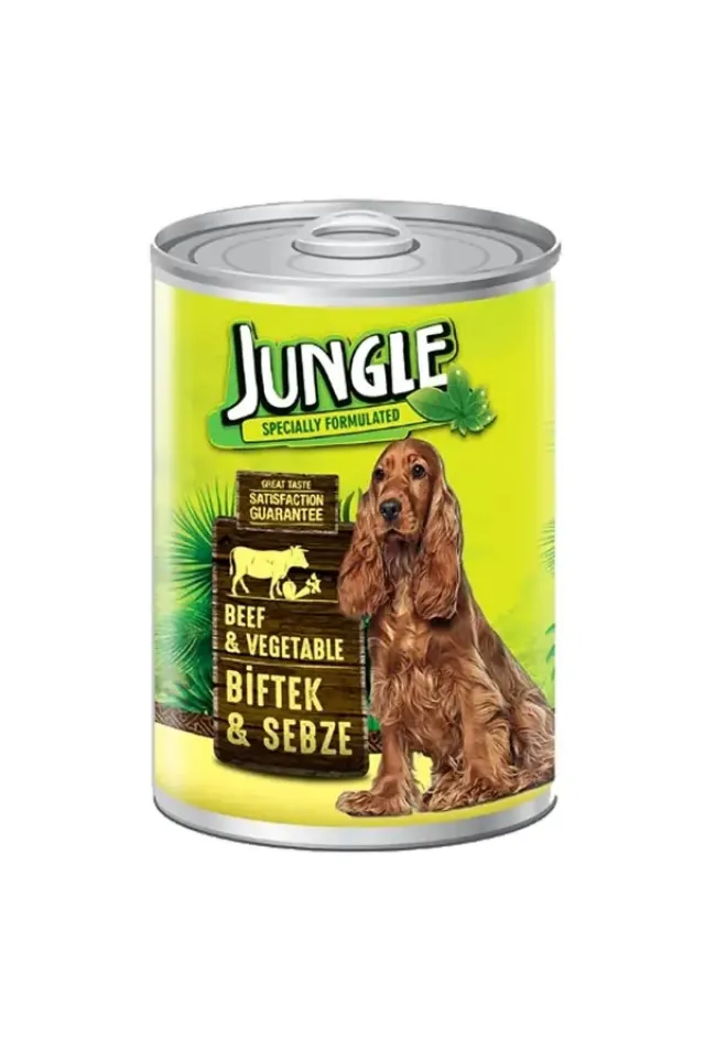 Biftek ve Sebzeli Yetişkin Köpek Konservesi 415 Gr 