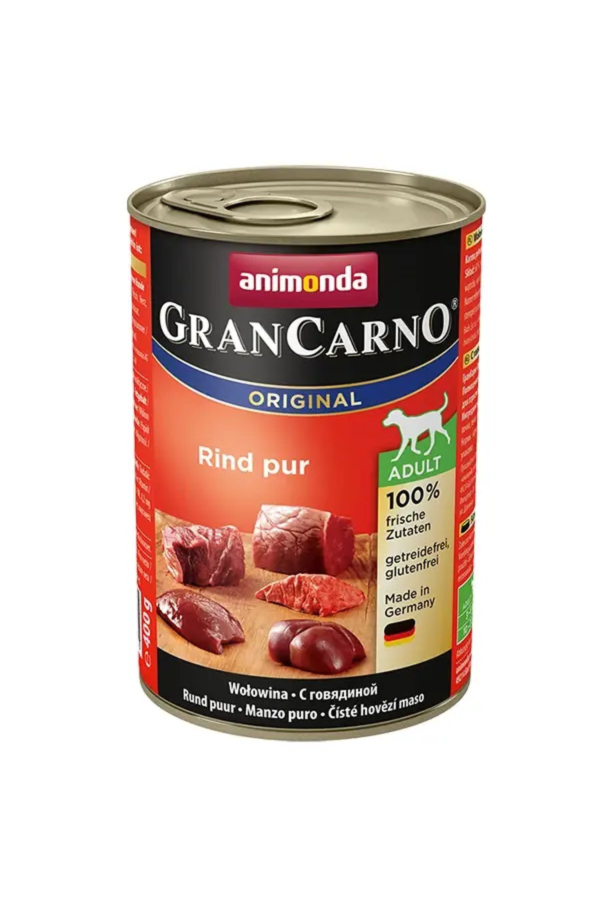 Biftekli Köpek Konservesi 400 Gr 6 Adet