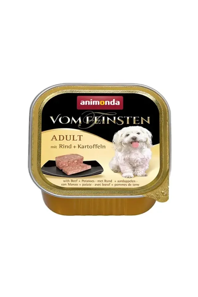 Sığır Eti ve Patatesli Yetişkin Köpek Konservesi 150 Gr 