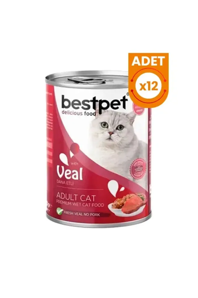 Gravy Dana Etli Yetişkin Konserve Kedi Maması 85 Gr 12 Adet