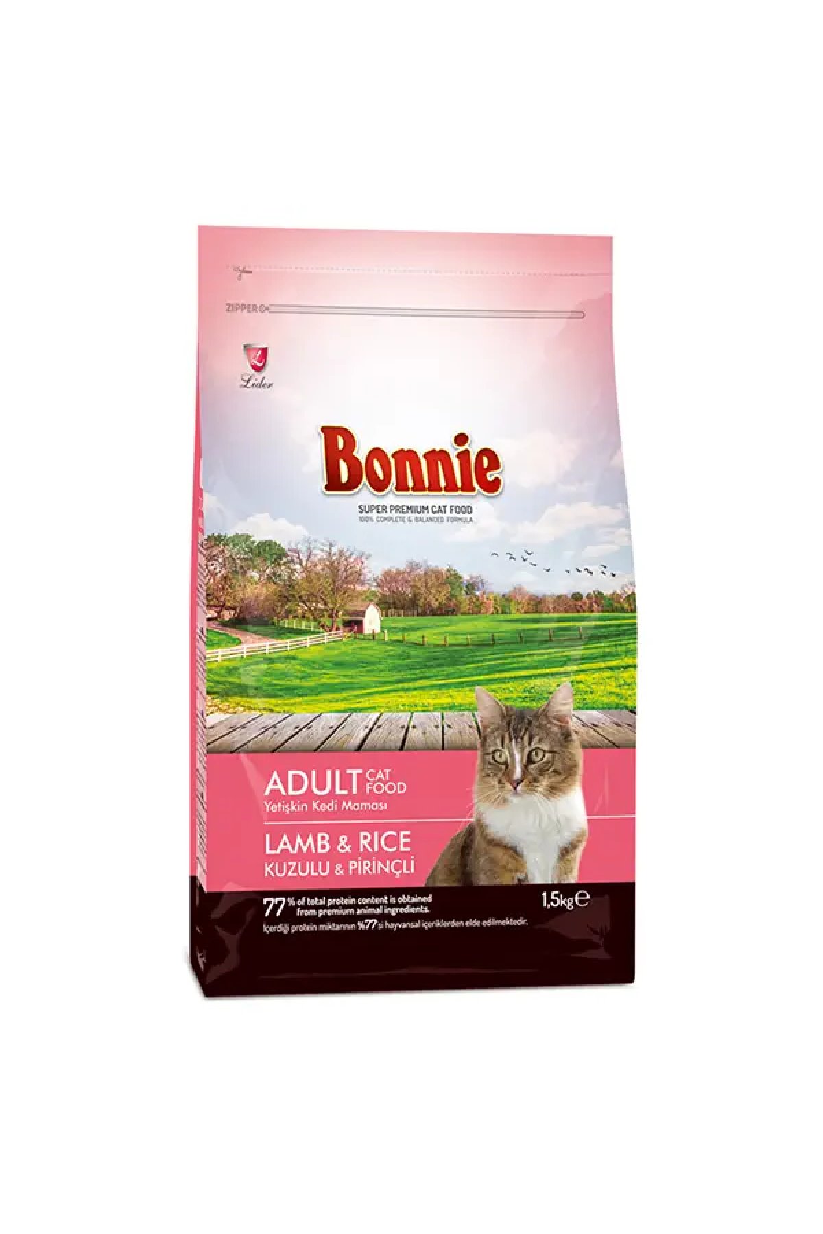 Adult Kuzulu ve Pirinçli Yetişkin Kedi Maması 1,5 kg