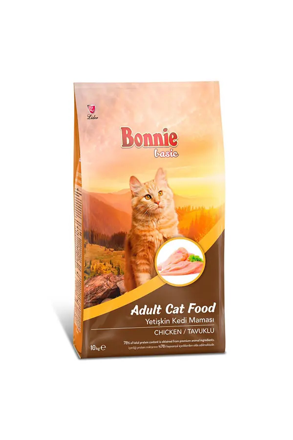 Basic Tavuklu Yetişkin Kedi Maması 10 Kg