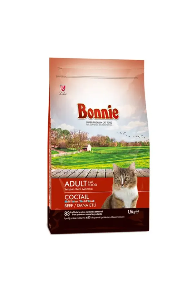 Biftekli Multicolor Yetişkin Kedi Maması 1.5 Kg