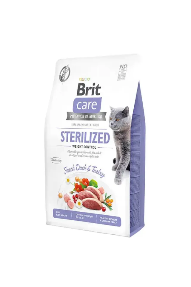 Hipoalerjenik Sterilized Ördek ve Hindili Tahılsız Kısırlaştırılmış Kedi Maması 7 Kg