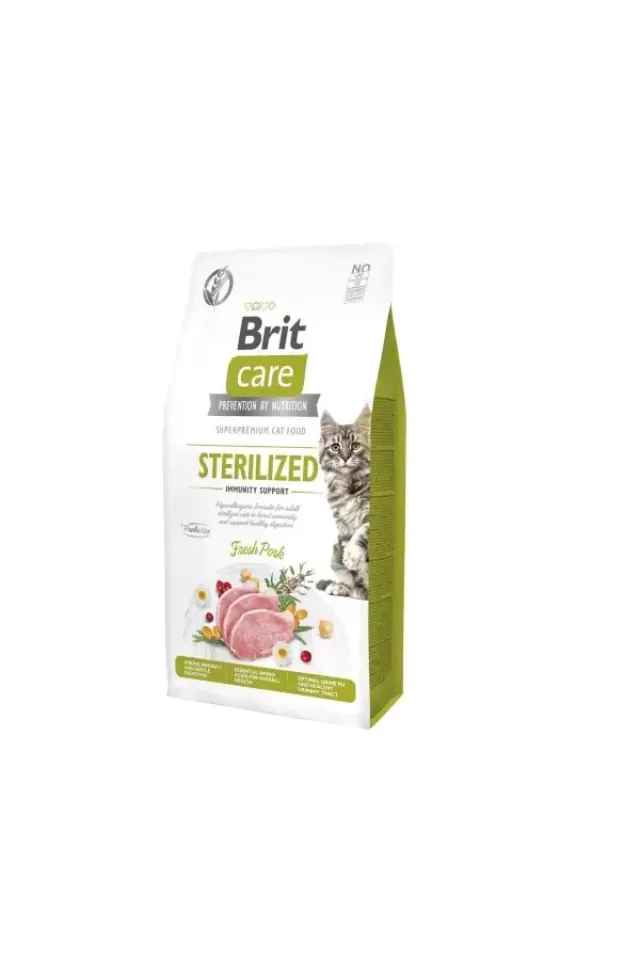 Sterilized Immunity Support Tahılsız Domuz Etli Kısırlaştırılmış Yetişkin Kedi Maması 7 Kg