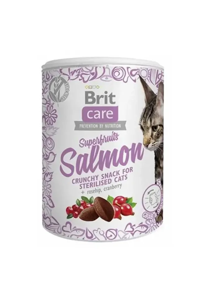 Süper Fruits Somonlu Kedi Ödül Maması  100 Gr