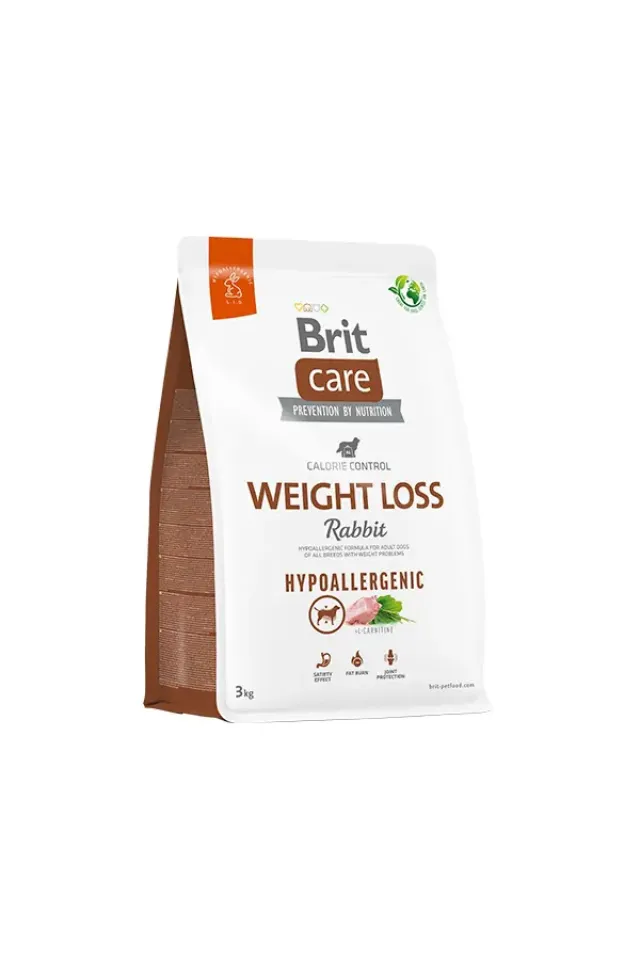 Weight Loss Kilo Kontrolü Sağlayan Tavşanlı Yetişkin Köpek Maması 3 Kg