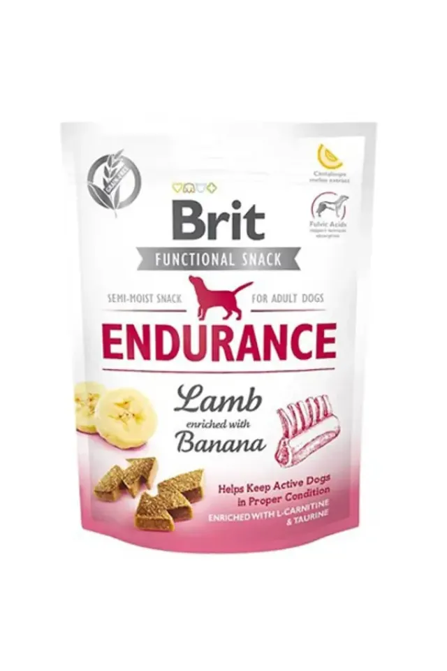 Brit Endurance Kuzu Etli ve Muzlu Köpek Ödül Mamasi  150 Gr