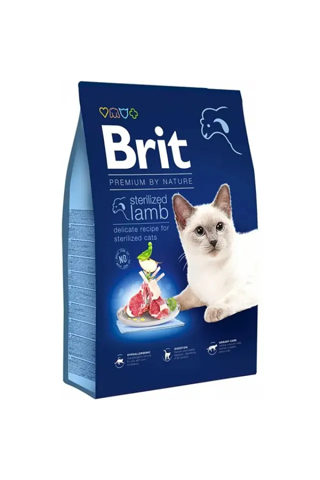 Premium By Nature Sterilised Kuzu Etli Kısırlaştırılmış Yetişkin Kedi Maması 8 Kg