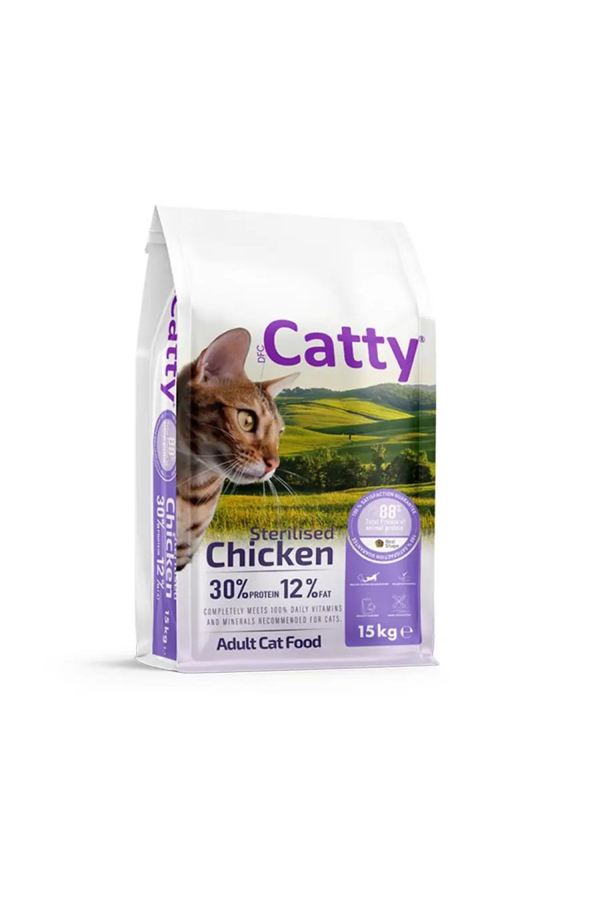 Tavuklu Kısırlaştırılmış Yetişkin Kedi Maması 15 Kg