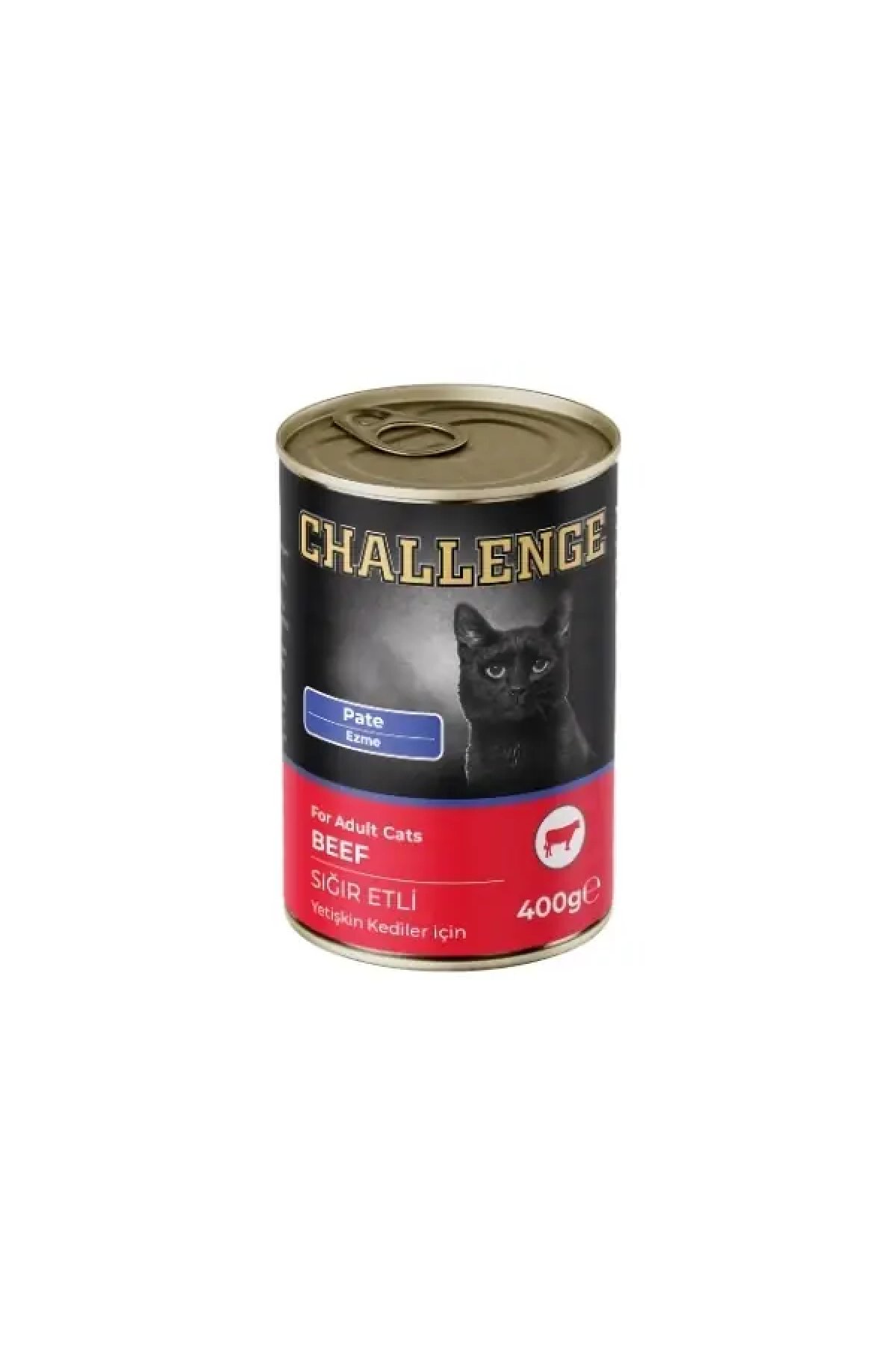 Pate Sığır Etli Yetişkin Konserve Kedi Maması  400 Gr
