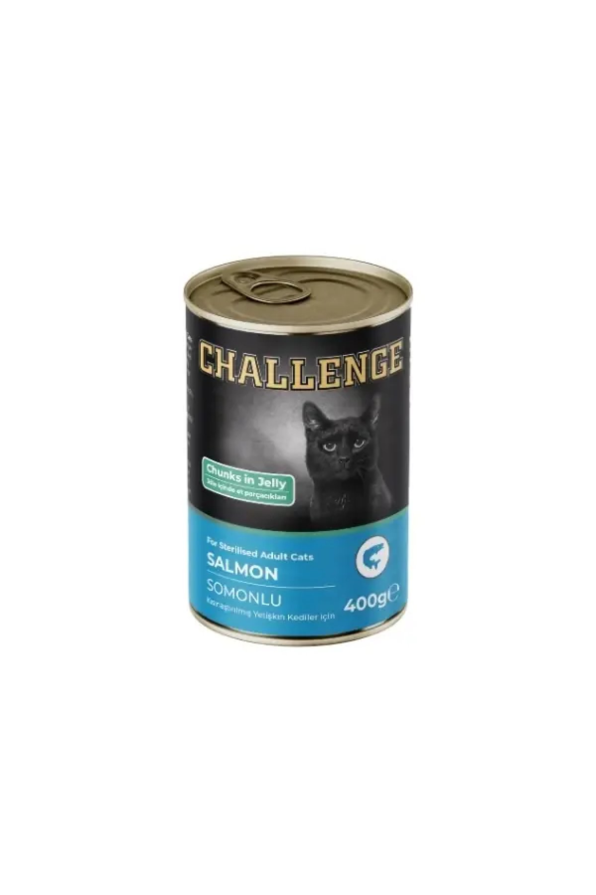 Somonlu Kısırlaştırılmış Konserve Kedi Maması  400 Gr