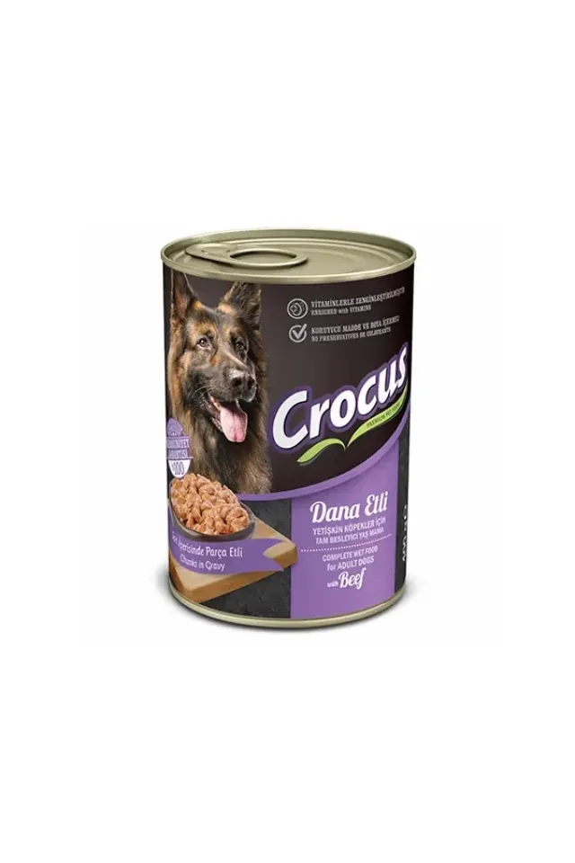 Dana Etli Köpek Yaş Maması  400 Gr