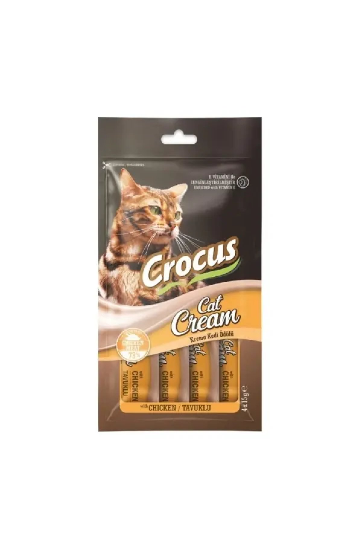 Tavuklu Sıvı Kedi Ödül Maması 4X15 Gr 