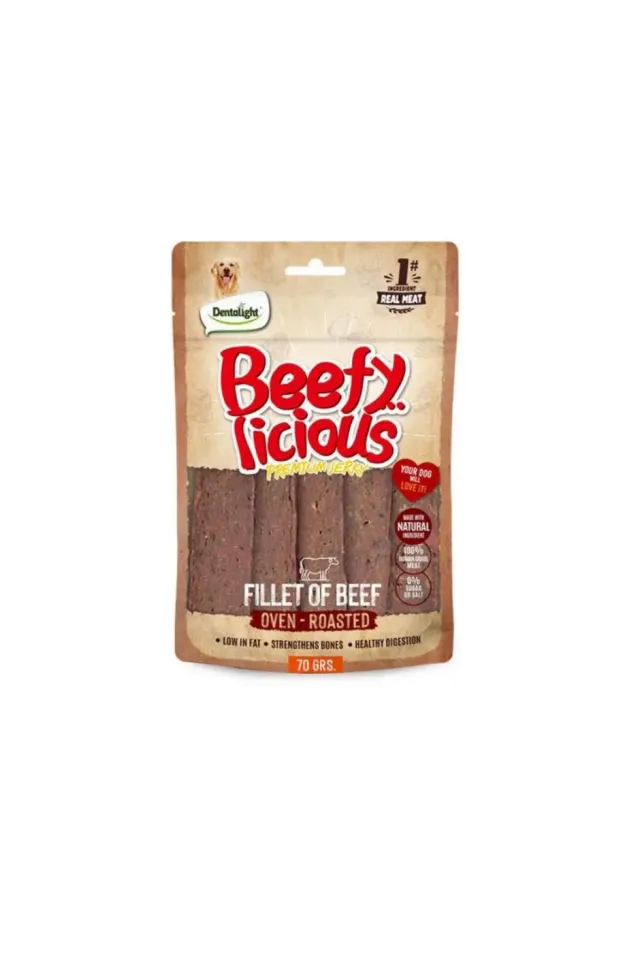 Beefy Fillet Sığır Etli Köpek Ödül Maması 70 Gr