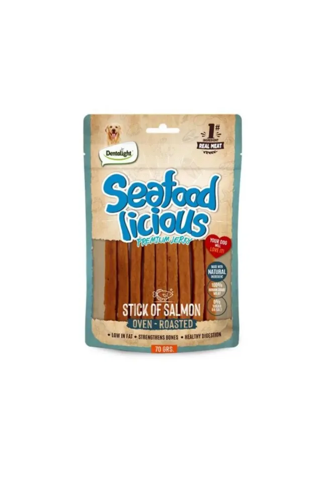 Seafood Stick Somon Balıklı Köpek Ödül Çubuğu 70 Gr