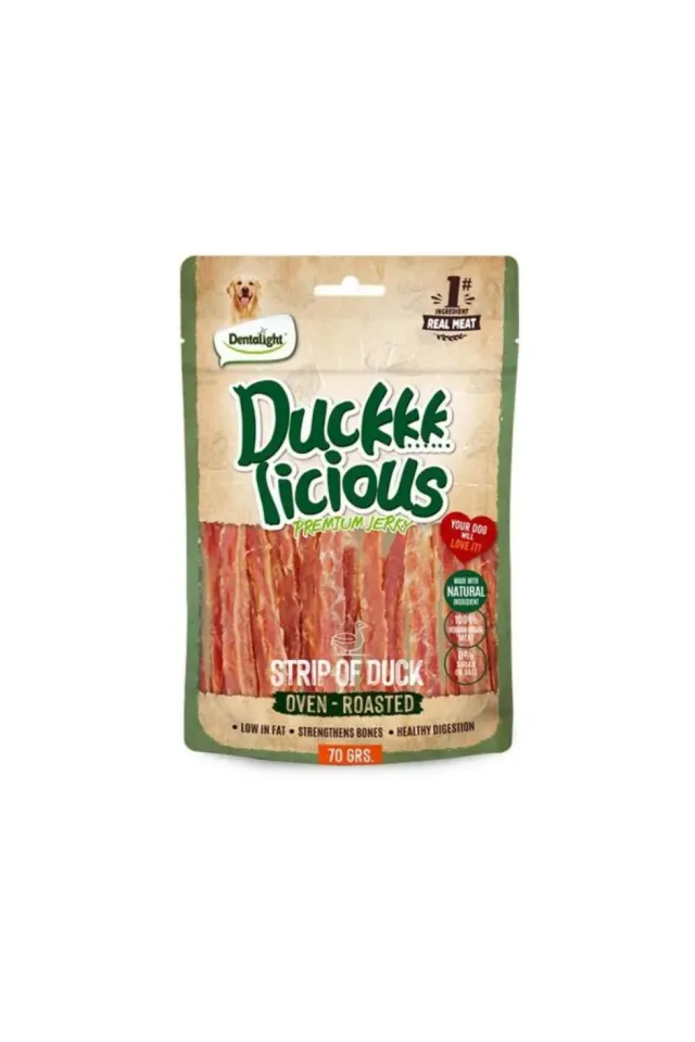 Ördek Etli Duck Strip Köpek Ödül Çubuğu 70 Gr