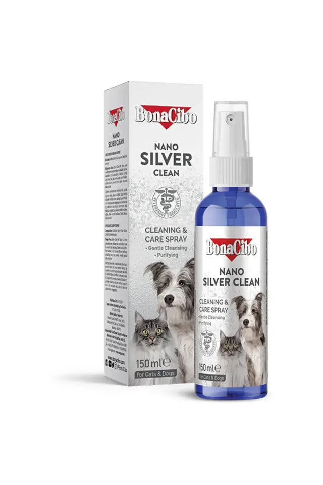 Kedi ve Köpek Nano Gümüş Bakım Spreyi 150 ml