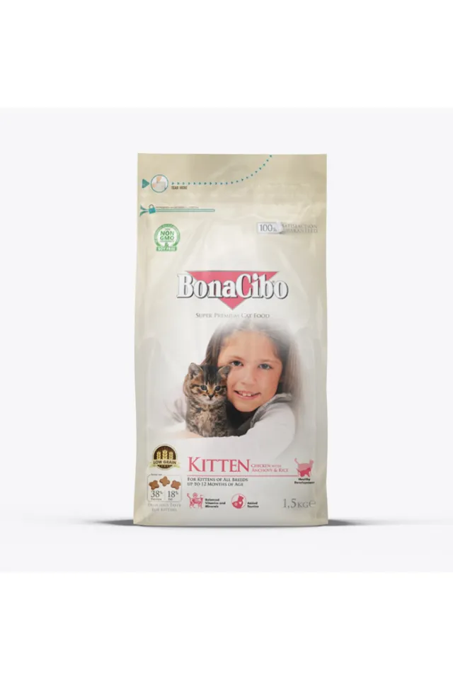 Tavuklu Yavru Kedi Maması 1,5 kg