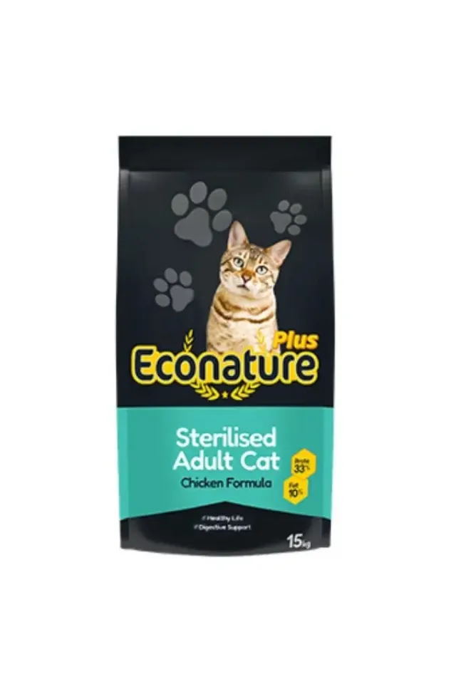 Plus Tavuklu Kısırlaştırılmış Yetişkin Kedi Maması 15 kg