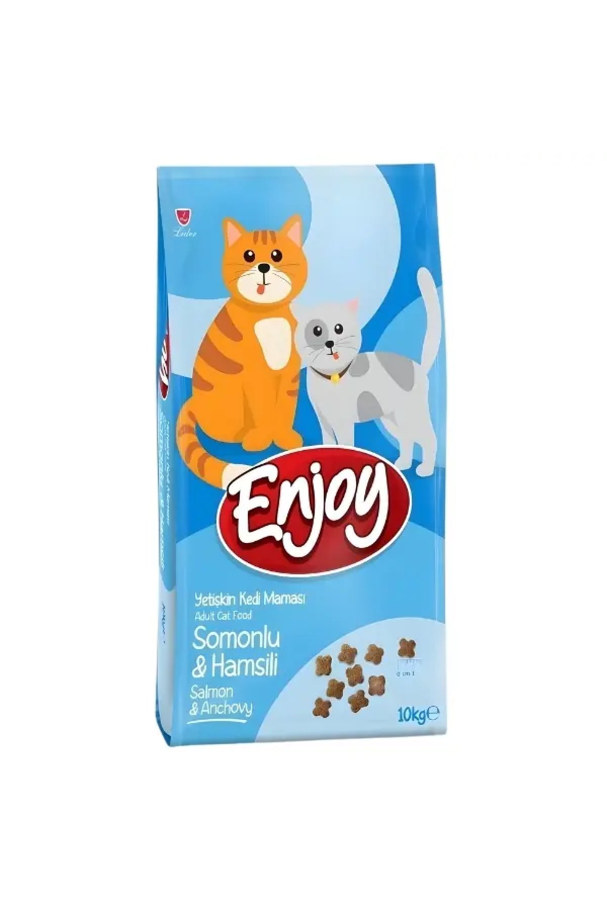 Somonlu ve Hamsili Yetişkin Kedi Maması 10 Kg
