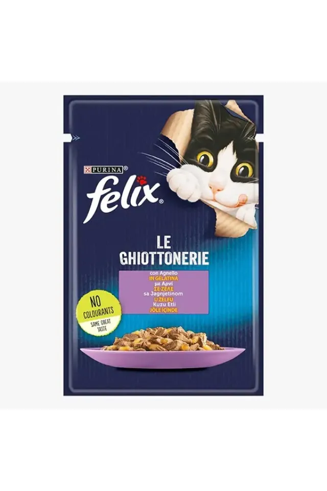 Sensations Taze Jöle İçerisinde Kuzu Etli Yetişkin Yaş Kedi Maması 85 Gr 