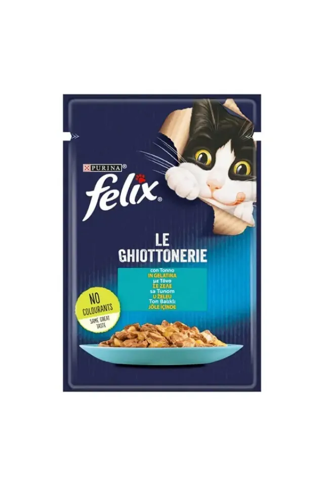 Taze Ton Balıklı Jöleli Pouch Yetişkin Yaş Kedi Maması 85 Gr 